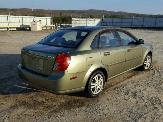 KL5JJ56Z86K272836 - 2006 SUZUKI FORENZA PR GREEN photo 4