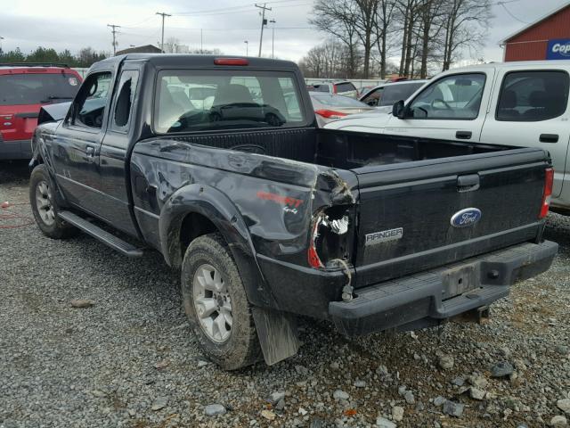 1FTZR15E89PA45134 - 2009 FORD RANGER SUP BLACK photo 3