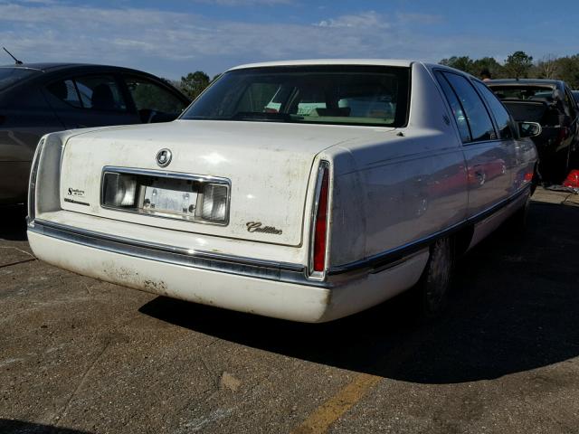 1G6KD52Y0TU289636 - 1996 CADILLAC DEVILLE WHITE photo 4