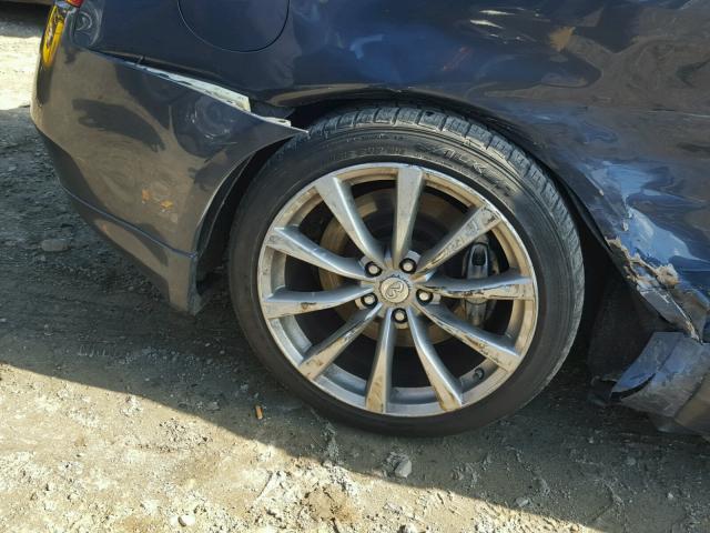 JNKCV64E58M115591 - 2008 INFINITI G37 BASE GRAY photo 9