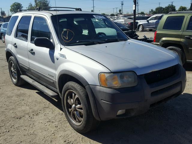 1FMYU031X2KB02257 - 2002 FORD ESCAPE XLT SILVER photo 1