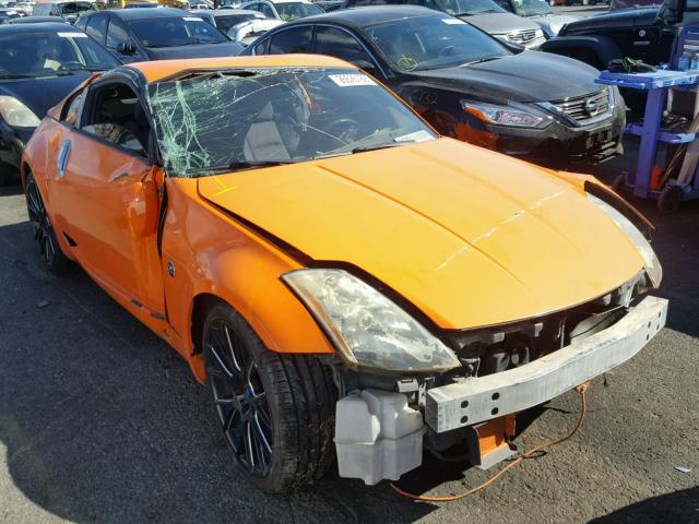 JN1AZ34E75M653624 - 2005 NISSAN 350Z COUPE ORANGE photo 1