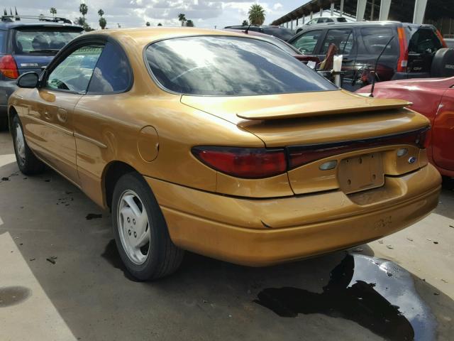 3FAFP11391R163516 - 2001 FORD ESCORT ZX2 GOLD photo 3