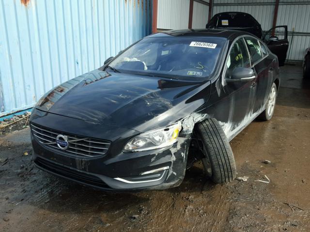 YV1612TK0G2390395 - 2016 VOLVO S60 PREMIE BLACK photo 2