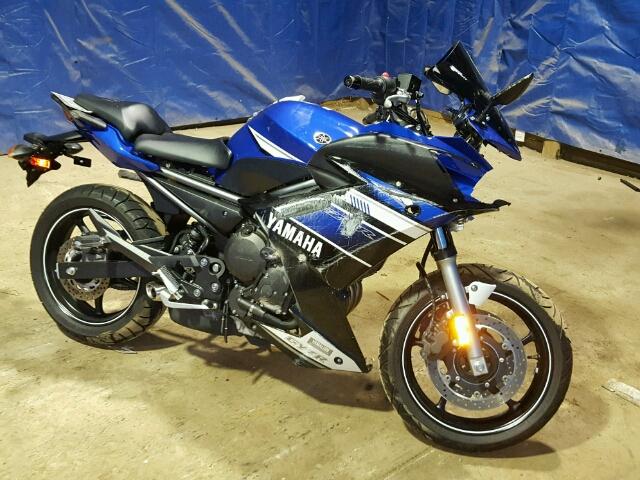 JYARJ18E7DA011485 - 2013 YAMAHA FZ6 R BLUE photo 9