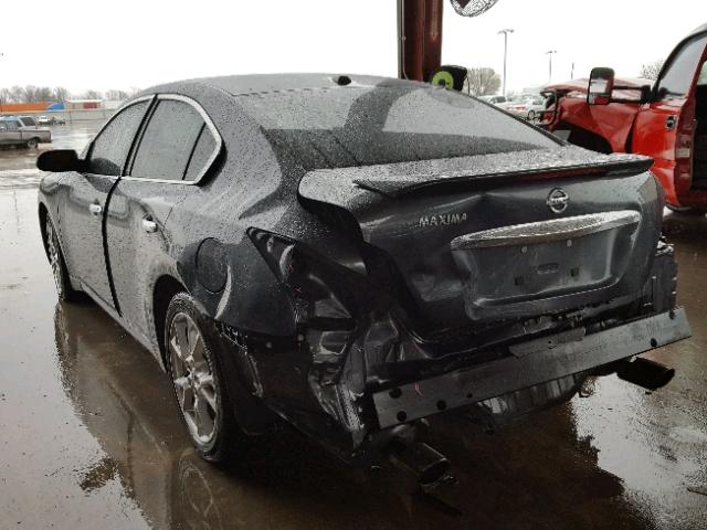 1N4AA5AP1DC804232 - 2013 NISSAN MAXIMA S GRAY photo 3