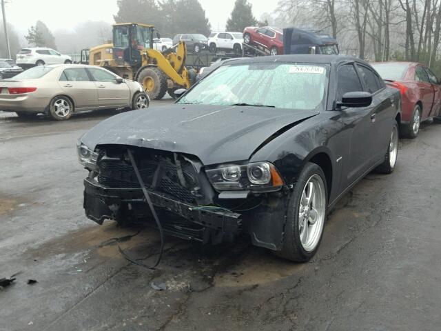 2C3CDXCT0CH106694 - 2012 DODGE CHARGER R/ BLACK photo 2