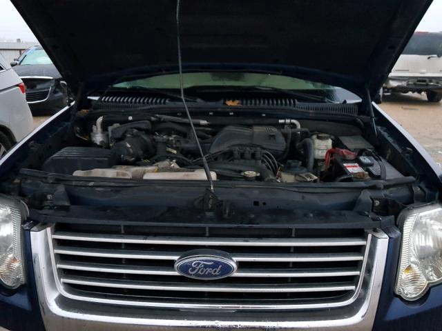 1FMEU63EX8UA94263 - 2008 FORD EXPLORER X BLUE photo 7