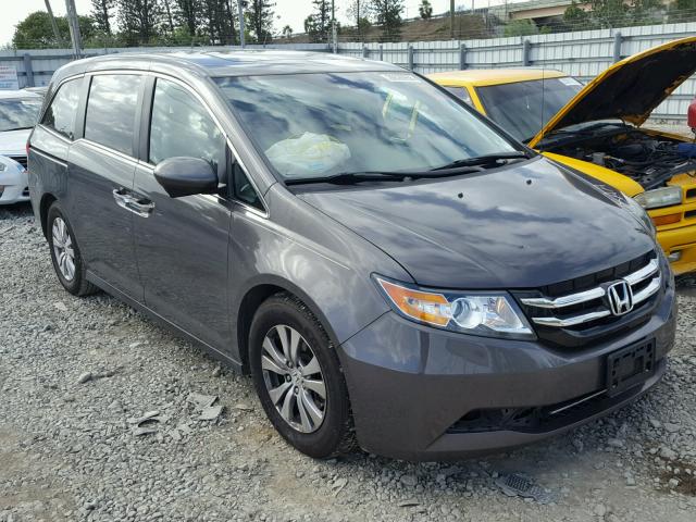 5FNRL5H64EB021740 - 2014 HONDA ODYSSEY EX GRAY photo 1