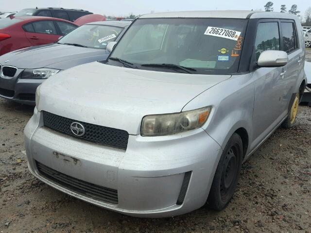 JTLZE4FE9A1116266 - 2010 TOYOTA SCION XB SILVER photo 2