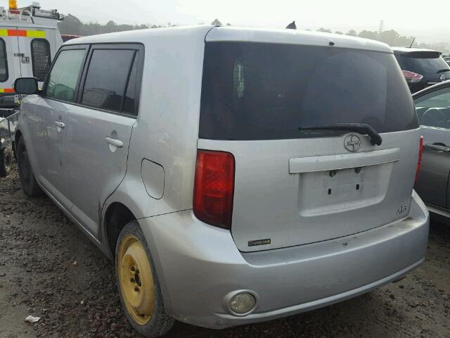 JTLZE4FE9A1116266 - 2010 TOYOTA SCION XB SILVER photo 3