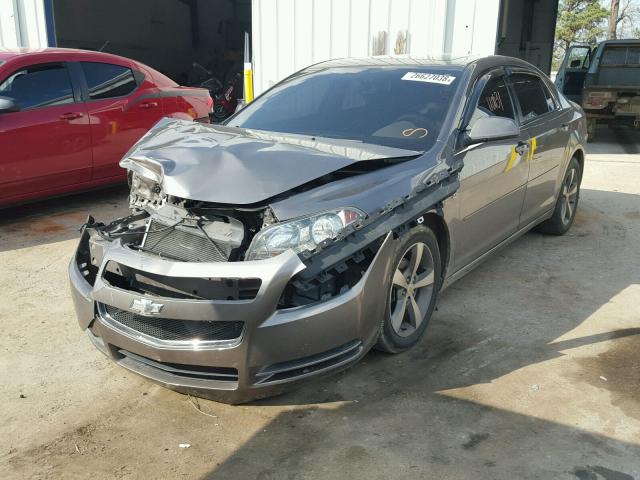 1G1ZC5EUXBF114460 - 2011 CHEVROLET MALIBU 1LT CHARCOAL photo 2