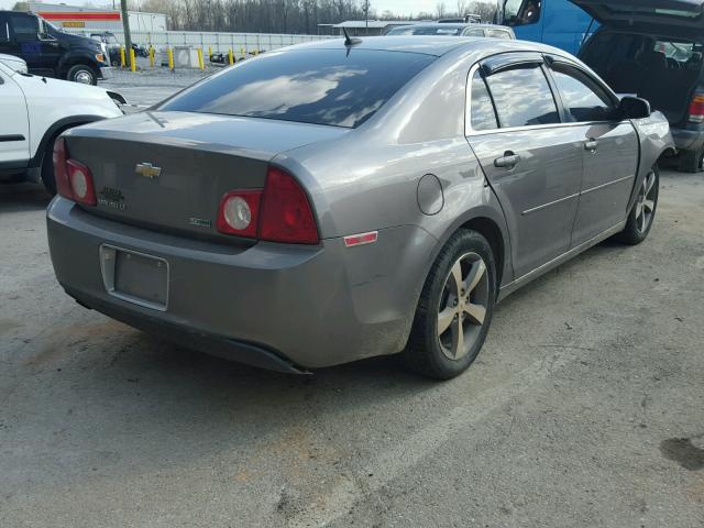 1G1ZC5EUXBF114460 - 2011 CHEVROLET MALIBU 1LT CHARCOAL photo 4