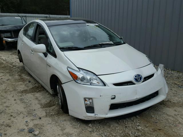 JTDKN3DU3A0084020 - 2010 TOYOTA PRIUS WHITE photo 1