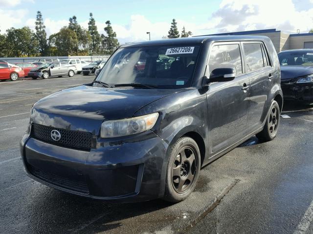 JTLKE50E991078470 - 2009 TOYOTA SCION XB შავი ფოტო 2