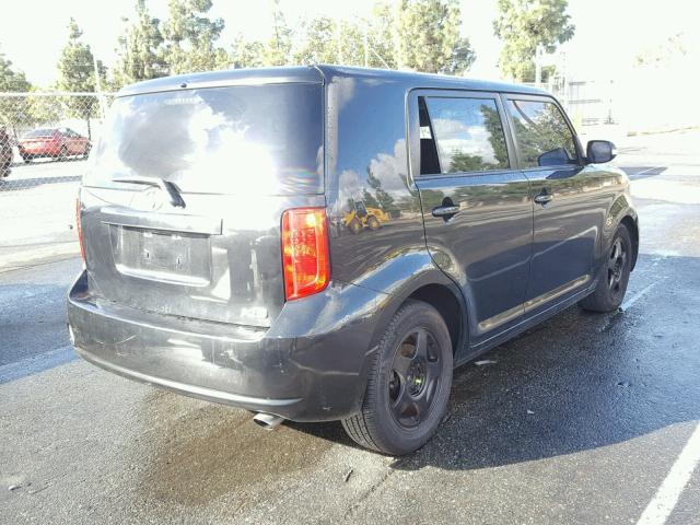 JTLKE50E991078470 - 2009 TOYOTA SCION XB შავი ფოტო 4