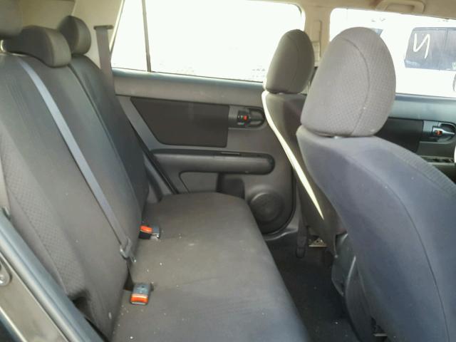 JTLKE50E991078470 - 2009 TOYOTA SCION XB შავი ფოტო 6