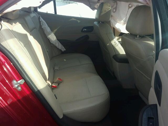 1G11C5SL4EF202921 - 2014 CHEVROLET MALIBU 1LT 红色 照片 6