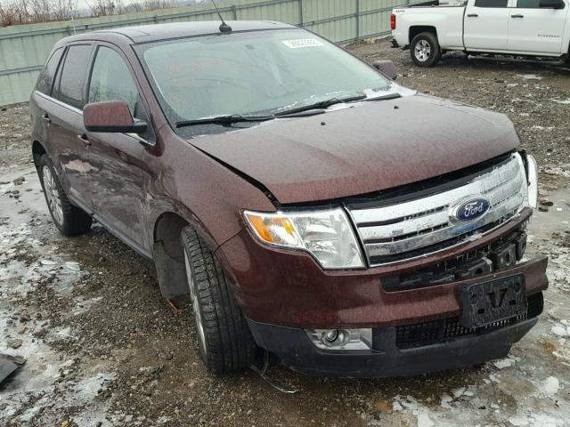 2FMDK4KC4ABB79732 - 2010 FORD EDGE LIMIT MAROON photo 1