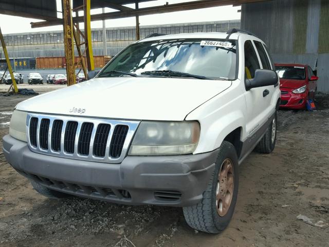 1J4GX48S43C510064 - 2003 JEEP GRAND CHER WHITE photo 2