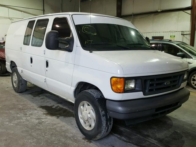 1FTNE24W06HA14234 - 2006 FORD ECONOLINE WHITE photo 1