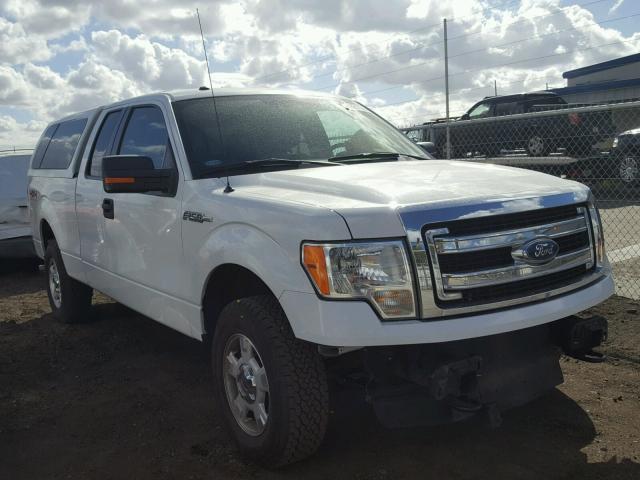 1FTFX1EFXDKD26634 - 2013 FORD F150 SUPER WHITE photo 1