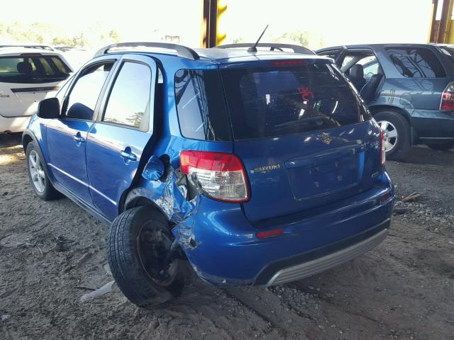 JS2YB413875103201 - 2007 SUZUKI SX4 BLUE photo 3