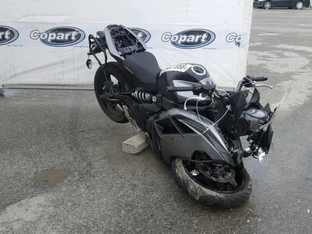 JKAEXEE18EDA16332 - 2014 KAWASAKI EX650 E GRAY photo 1