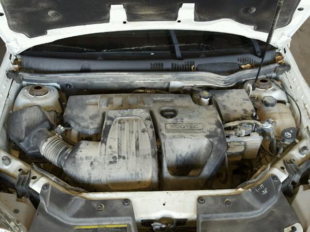 1G1AD5F51A7198288 - 2010 CHEVROLET COBALT 1LT WHITE photo 7