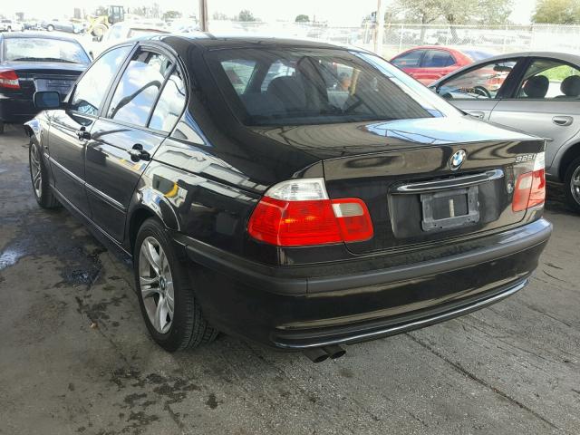 WBAAV33441FU89908 - 2001 BMW 325 I BLACK photo 3