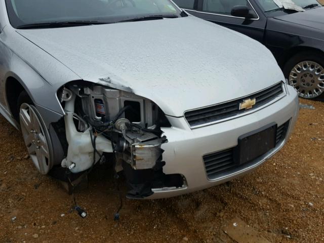 2G1WB5EK5B1324279 - 2011 CHEVROLET IMPALA LT SILVER photo 9