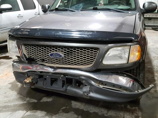 1FTRW07613KB28093 - 2003 FORD F150 SUPER GRAY photo 9