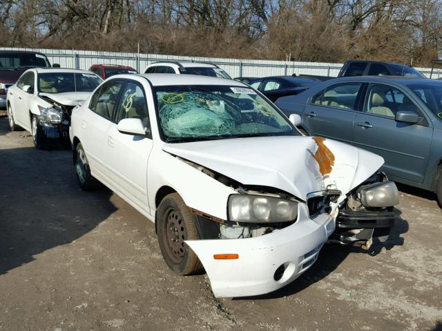 KMHDN45D81U121144 - 2001 HYUNDAI ELANTRA GL WHITE photo 1