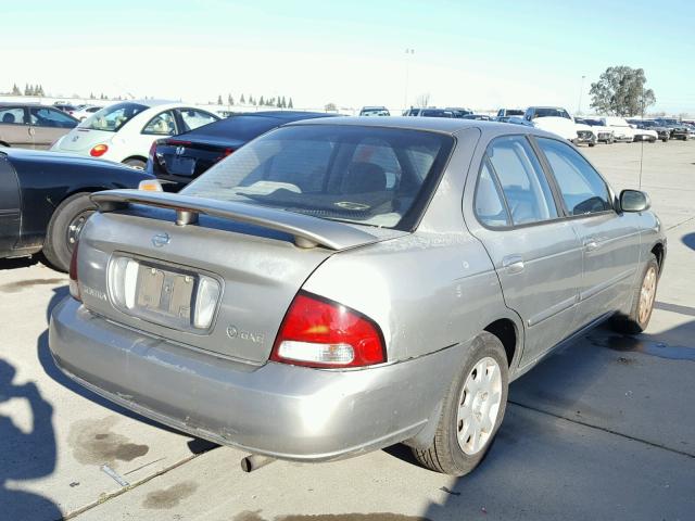 3N1CB51D01L511737 - 2001 NISSAN SENTRA XE BEIGE photo 4