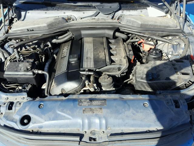 WBANA53575B862423 - 2005 BMW 525 I BLUE photo 7