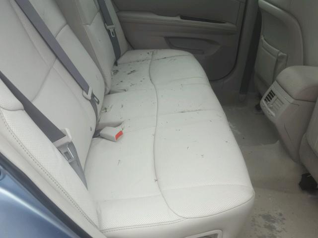 4T1BK3DB6BU400278 - 2011 TOYOTA AVALON BAS BLUE photo 6