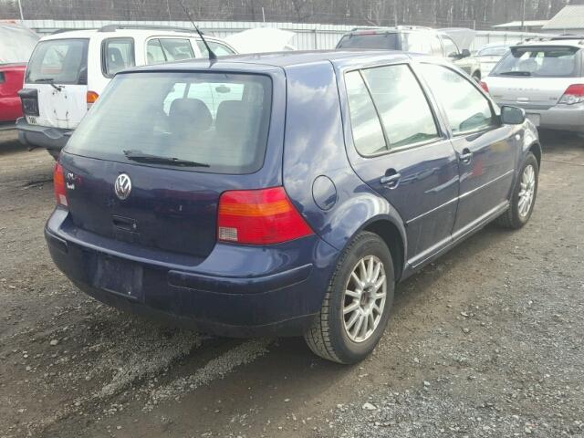 9BWGL61J944037553 - 2004 VOLKSWAGEN GOLF GLS PURPLE photo 4