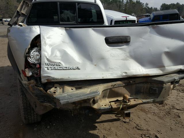 5TEPX42N49Z635214 - 2009 TOYOTA TACOMA SILVER photo 9