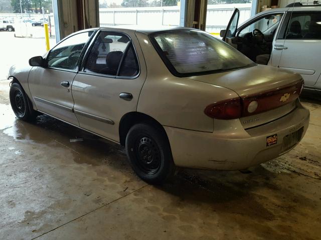 1G1JC52FX47102275 - 2004 CHEVROLET CAVALIER TAN photo 3