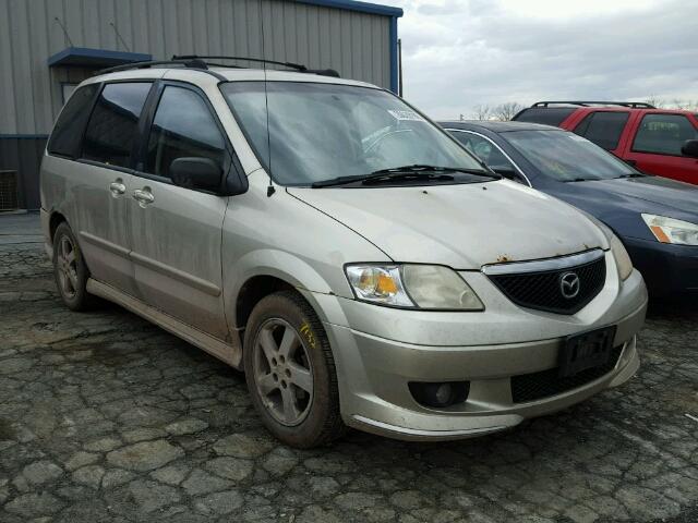 JM3LW28J030357307 - 2003 MAZDA MPV WAGON GOLD photo 1