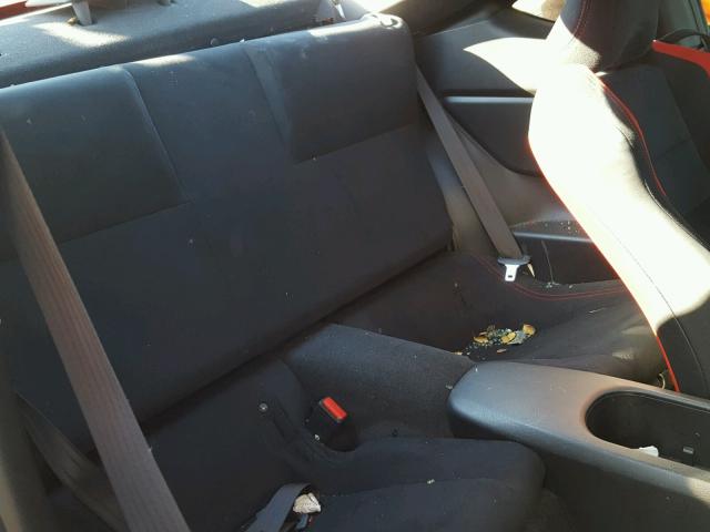 JF1ZNAA19D1705679 - 2013 TOYOTA SCION FR-S წითელი ფოტო 6