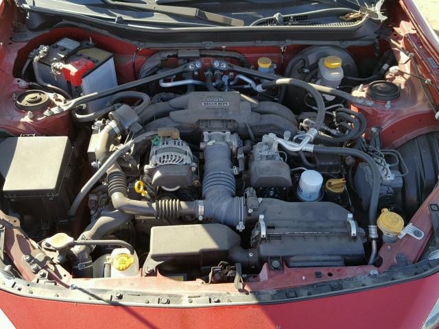 JF1ZNAA19D1705679 - 2013 TOYOTA SCION FR-S წითელი ფოტო 7