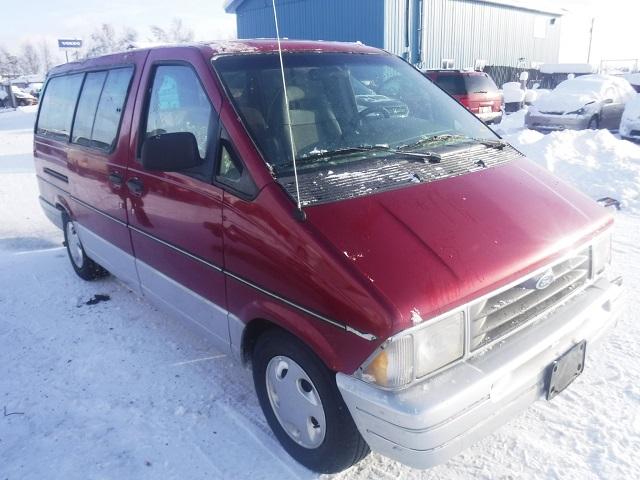 1FMDA31XZSZA12317 - 1995 FORD AEROSTAR MAROON photo 1