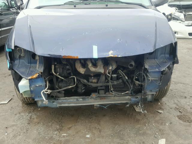 1D4GP24R85B233444 - 2005 DODGE GRAND CARA BLUE photo 9