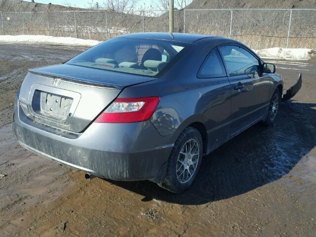 2HGFG1A30BH001895 - 2011 HONDA CIVIC DX-G GRAY photo 4