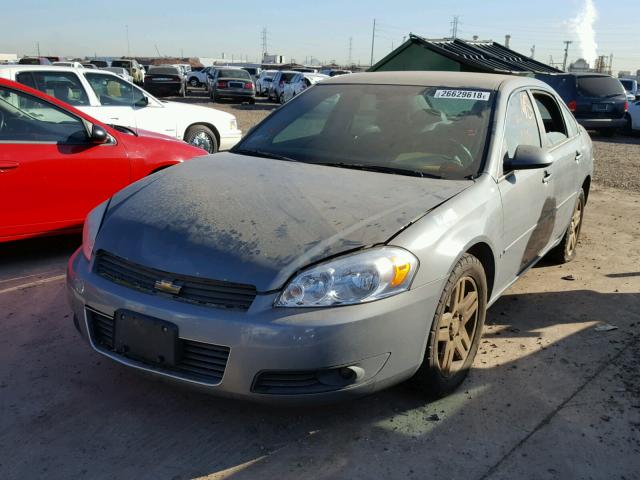 2G1WC583181209544 - 2008 CHEVROLET IMPALA LT GRAY photo 2