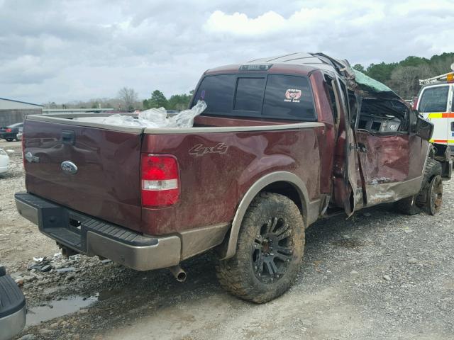 1FTPW14536KB96599 - 2006 FORD F150 SUPER TAN photo 4