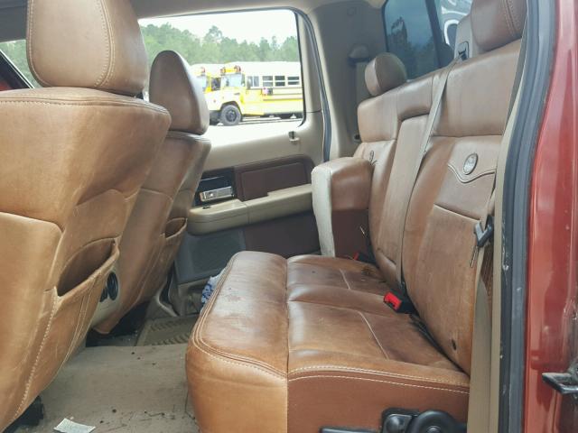 1FTPW14536KB96599 - 2006 FORD F150 SUPER TAN photo 6