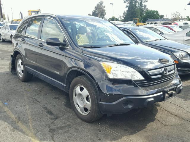 JHLRE38358C022209 - 2008 HONDA CR-V LX BLACK photo 1