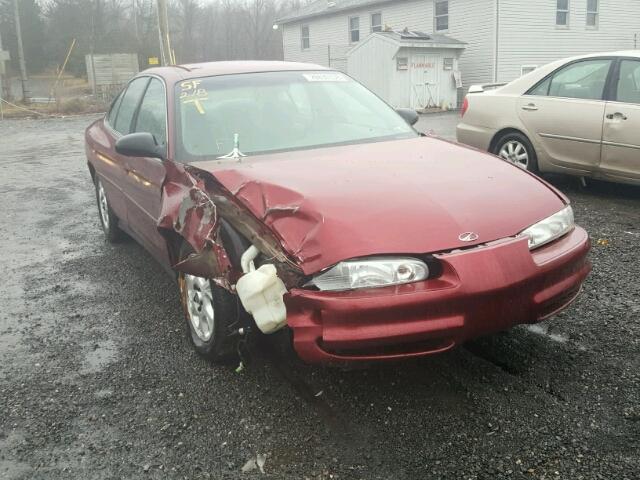 1G3WH52HX2F182809 - 2002 OLDSMOBILE INTRIGUE G RED photo 1